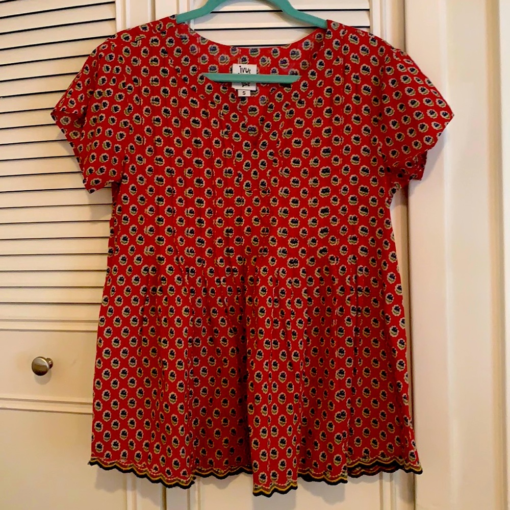 Ivy Jane Patterned Blouse